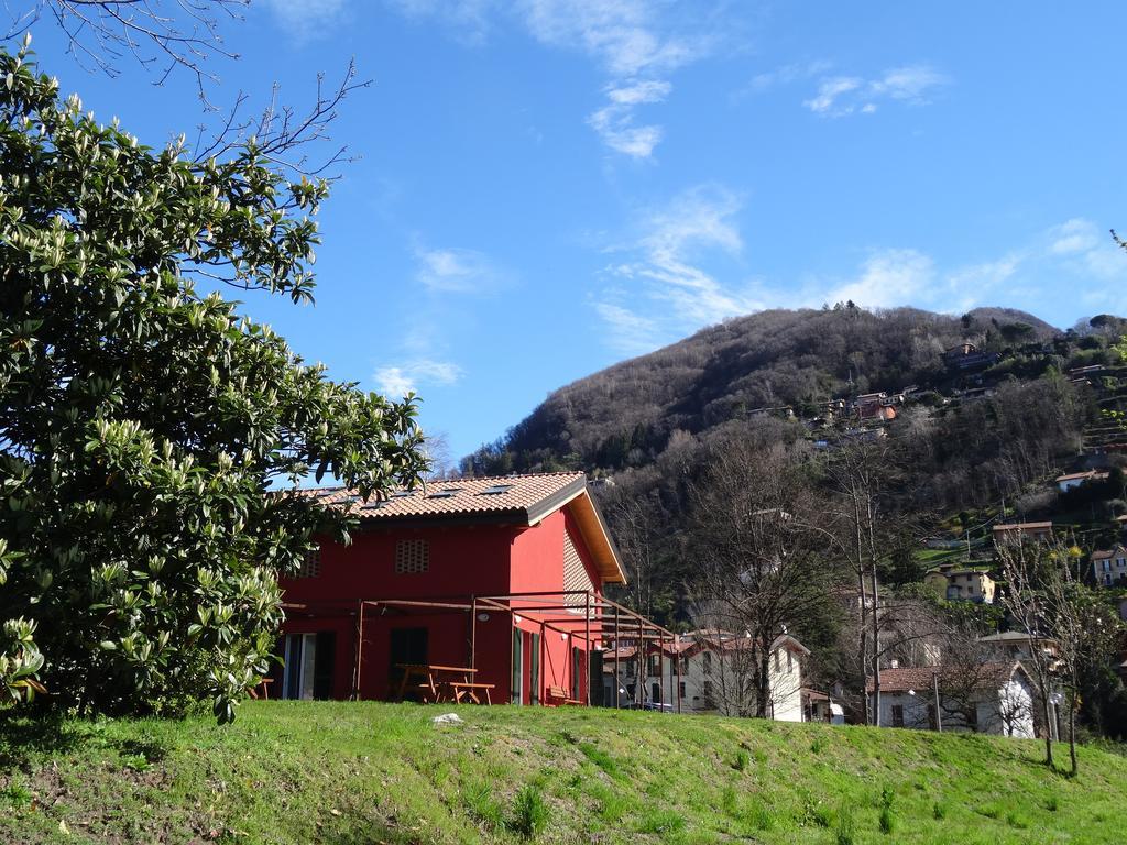 Ostello Casa Rossa Laveno-Mombello Eksteriør bilde